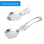 Lunbengo 1200ml Collapsible Camping Bowl with Spoon