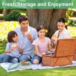 Collapsible Silicone Bowl with Lid and Magnet