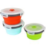 Ecomorning Collapsible Silicone Food Storage Containers
