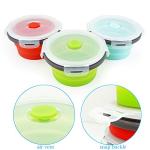 Ecomorning Collapsible Silicone Food Storage Containers
