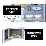 Collapsible Silicone Food Storage Container Set