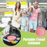 Palksky Foldable Silicone Face Ice Bath Bowl