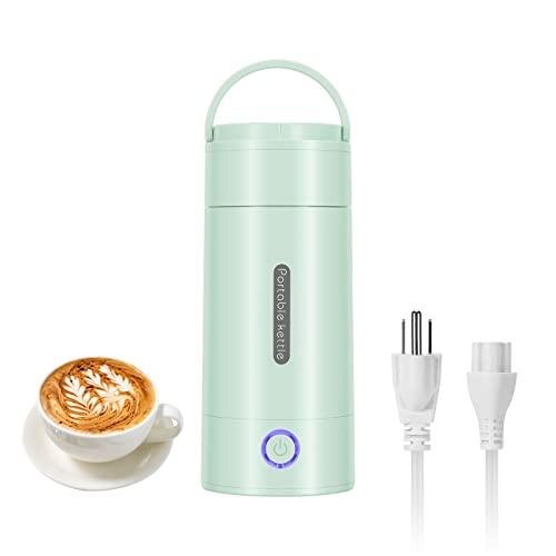 Portable mini electric kettle (300ml, green)