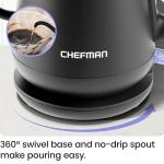 Chefman Electric Gooseneck Kettle for Precision Brewing