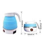 Blue Portable Electric Kettle for Coffee and Tea