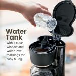 Compact 5-Cup Programmable Drip Coffee Maker