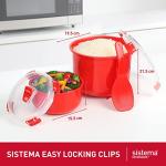 Sistema Microwave Rice Cooker and Steamer Bowl