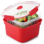 Tafura 2L Microwave Vegetable Steamer Basket