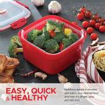 Tafura 2L Microwave Vegetable Steamer Basket