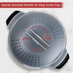 2 Quart Microwave Steamer for Vegetables, BPA Free