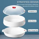 Microwave Vegetable Steamer for Easy Cooking