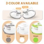 Gracenal 10” Microwave Splatter Cover with Steamer