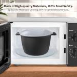 3 Quart Microwave Rice Cooker and Steamer
