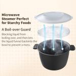 3 Quart Microwave Rice Cooker and Steamer