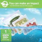 10 Pack Reusable Snack Bags - Dishwasher Safe