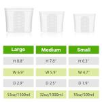 Winrock Silicone Food Storage Bags - 3 Sizes