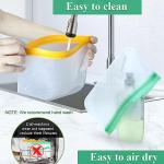 Reusable Silicone Freezer Bags with Zipper - 8 Pack