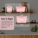 Silicone Storage Bags - BPA Free, 3 Pack