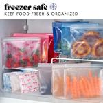 Reusable PEVA Storage Bags 3 Pack - Eco-Friendly