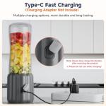 COKUNST Portable 17Oz Blender for Smoothies