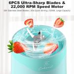 COKUNST 18oz USB Rechargeable Portable Blender