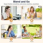 COKUNST Portable Blender for Smoothies and Shakes