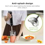 Bonsenkitchen 12-Speed Handheld Immersion Blender