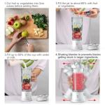 DENOKIN Cordless 20oz Portable Blender for Smoothies