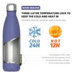 Stainless Steel Insulated Water Bottle, 500ml