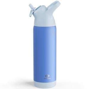 Stainless Steel Insulated Water Bottle with Straw