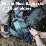 Insulated Stainless Steel Water Bottle with 3 Lids