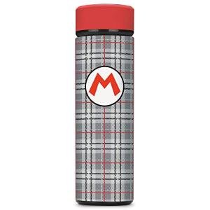 Mario Plaid Vacuum Insulated Water Bottle, 17 oz