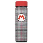 Mario Plaid Vacuum Insulated Water Bottle, 17 oz