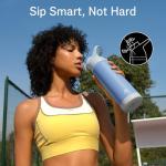 Stainless Steel Insulated Water Bottle with Straw