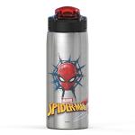 Spider-Man Stainless Steel Water Bottle with Straw