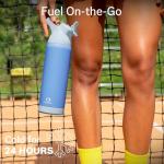 Stainless Steel Insulated Water Bottle with Straw