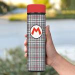Mario Plaid Vacuum Insulated Water Bottle, 17 oz