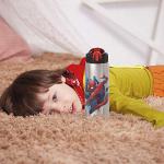 Spider-Man Stainless Steel Water Bottle with Straw