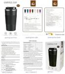 YINJOYI Insulated Stainless Steel Travel Coffee Mug