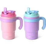 Kids Insulated Tumbler Cup Set with Straws