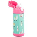 Kids Insulated Water Bottle with Straw - 12oz