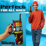 Pikachu Stainless Steel Insulated Travel Mug 33oz