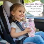 Unicorn Tumbler with Handle & Straw for Kids