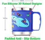 Kids Shark 3D Stainless Steel Mug with Lids