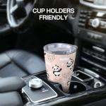 Panda Stainless Steel Insulated Travel Mug 20oz