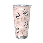 Panda Stainless Steel Insulated Travel Mug 20oz