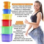 21-Day Portion Control Container Set with Tally Chart