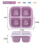 5 Pack Compartment Bento Lunch Box Set