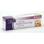 Nicole Home Zip Seal Snack Size Bags – 80 Count