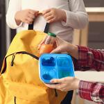 Ruisita 10-Pack 4-Compartment Bento Lunch Boxes